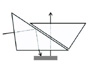 Beam Path Total Internal Reflection Prism