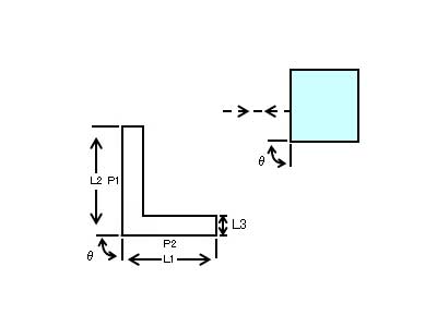 Beam Path L-shaped Mirror